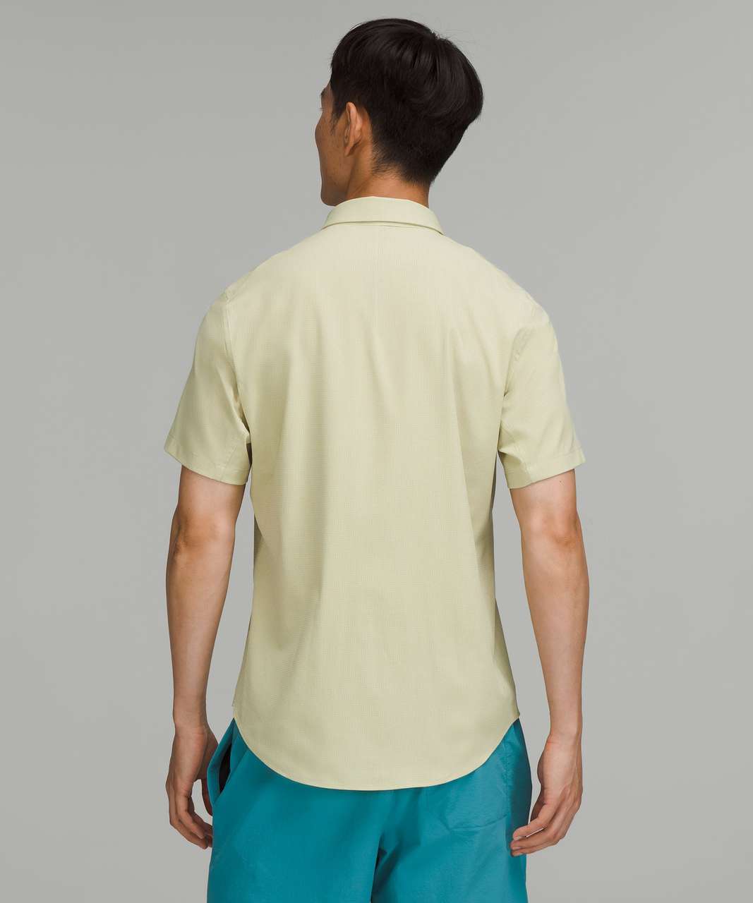 Lululemon Airing Easy Long Sleeve Shirt - Heathered Dew Green