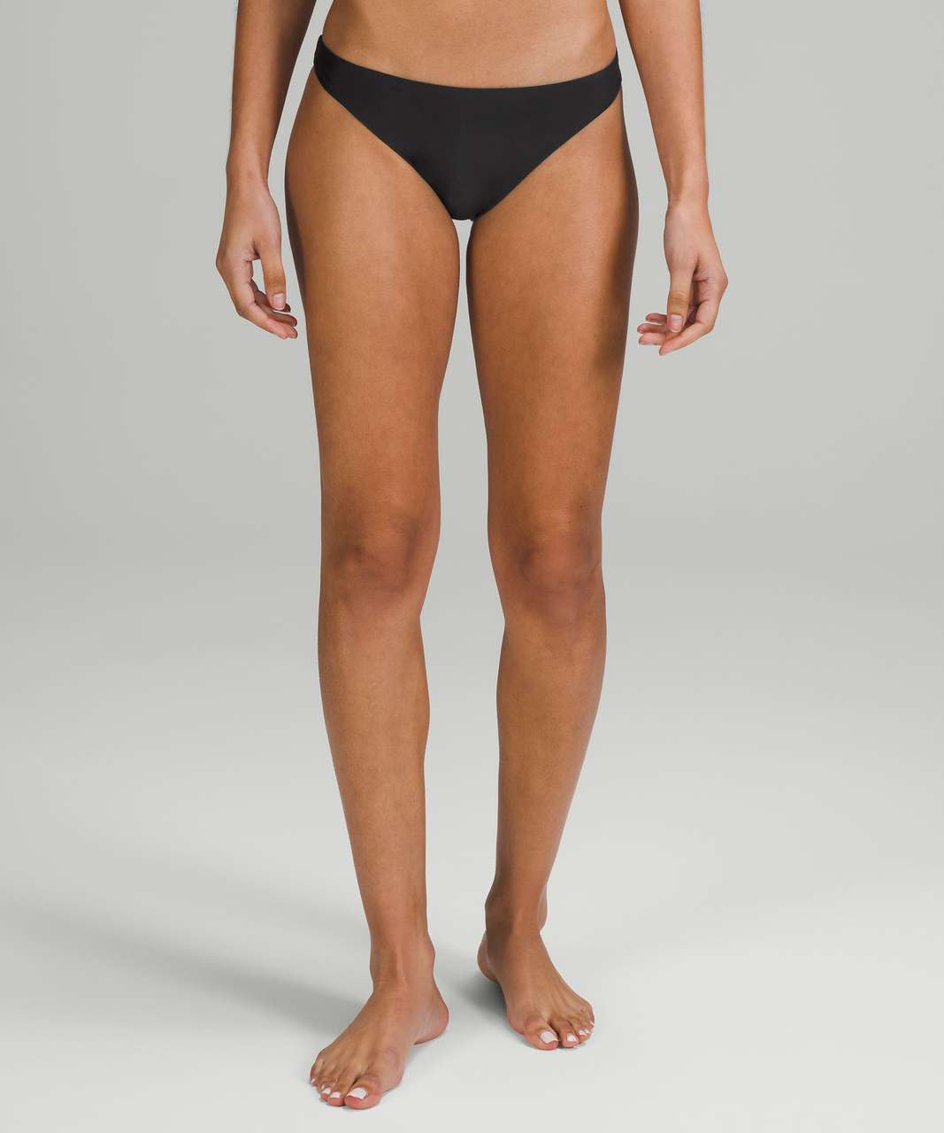 Lululemon Waterside Mid-Rise Skimpy-Fit Swim Bottom - Black