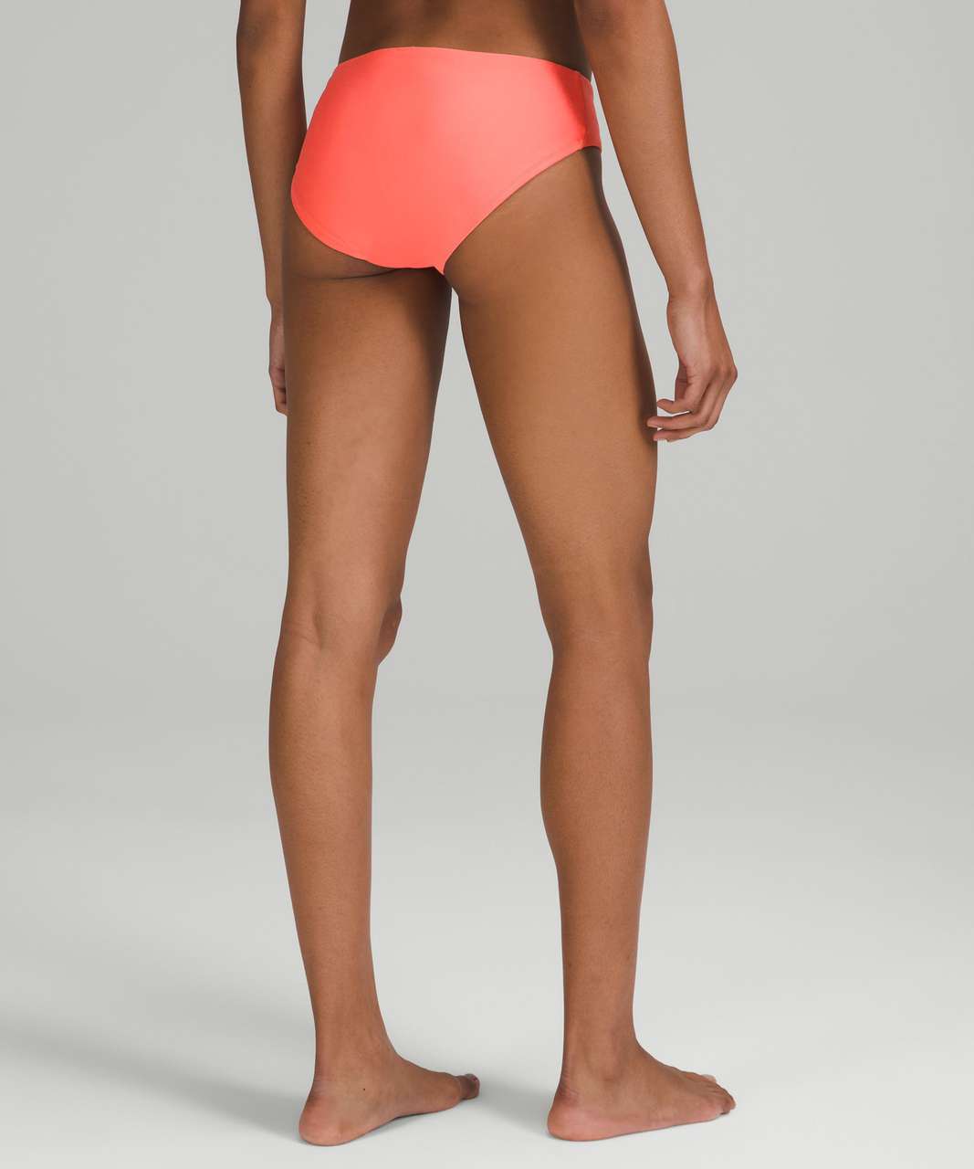 Lululemon Waterside Mid-Rise Swim Bottom *Medium Bum Coverage - Raspberry Cream