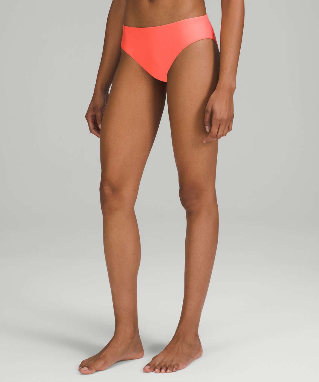 Lululemon Waterside Mid-Rise Swim Bottom *Medium Bum Coverage - Raspberry Cream