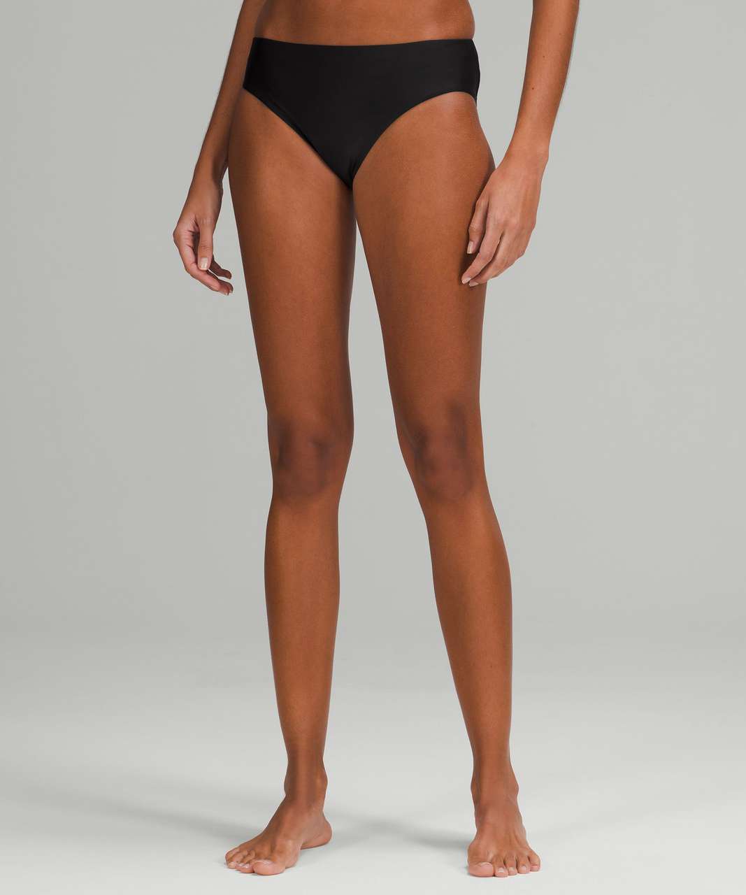 Lululemon Waterside Mid-Rise Swim Bottom *Medium Bum Coverage - Black