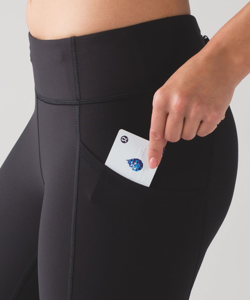 Lululemon Tight Stuff Tight II - Luminesce Splatter White Black