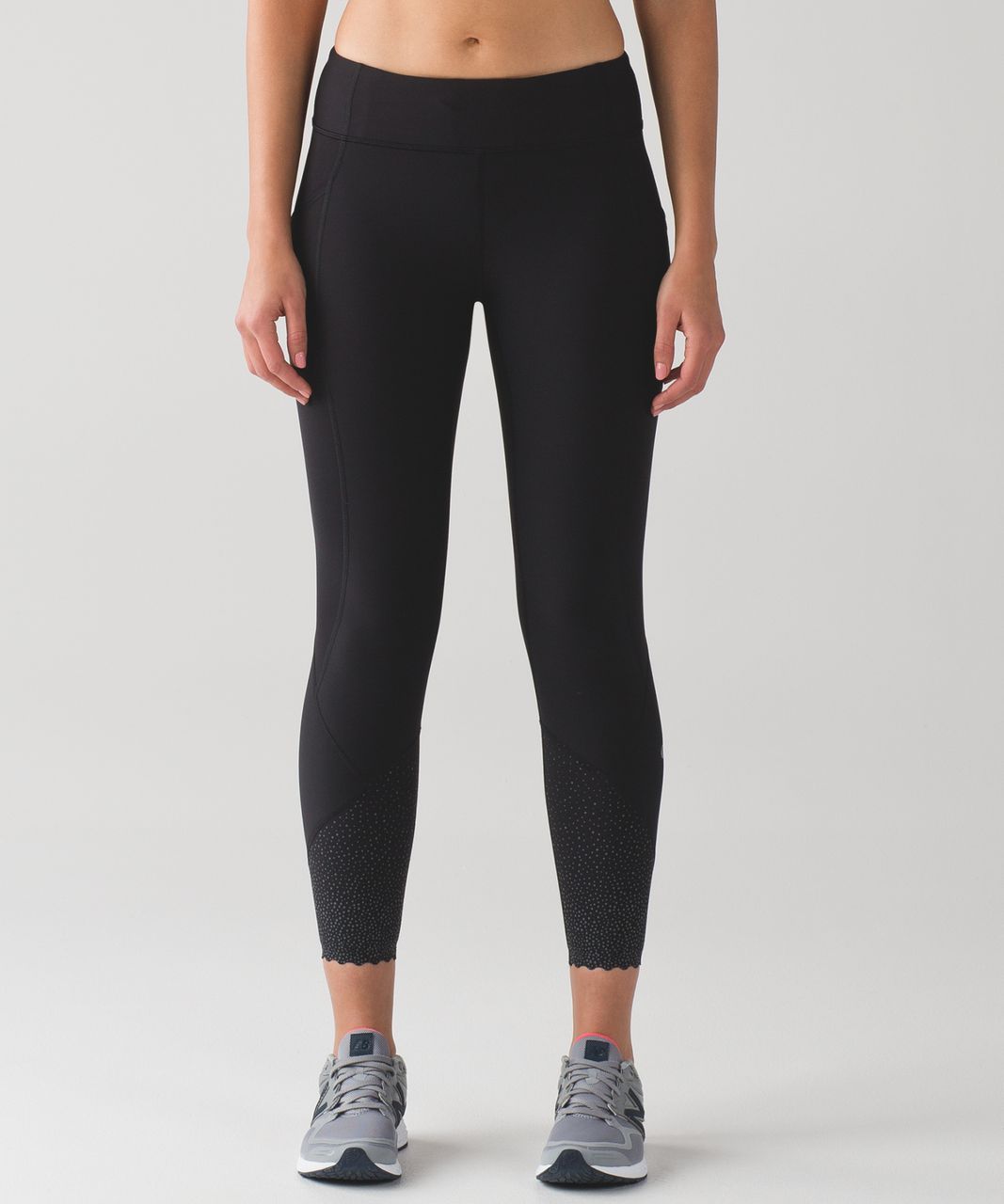 Lululemon Tight Stuff Tight II (25) - Salt Alpine White Black - lulu  fanatics