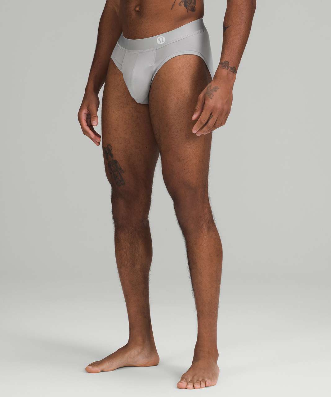 Lululemon Always In Motion Brief with Fly - Silver Drop