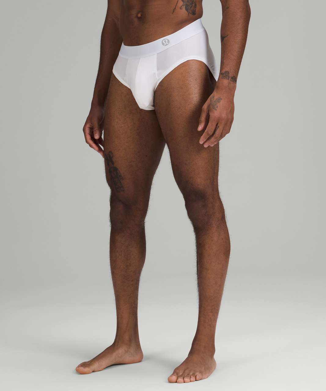 Lululemon Always In Motion Brief with Fly - White