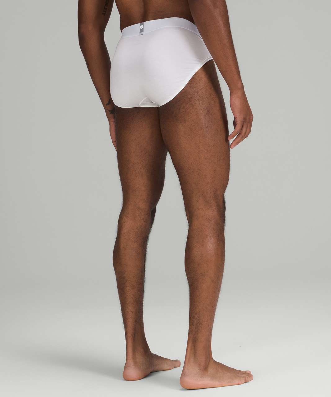 Lululemon Always In Motion Brief with Fly - White