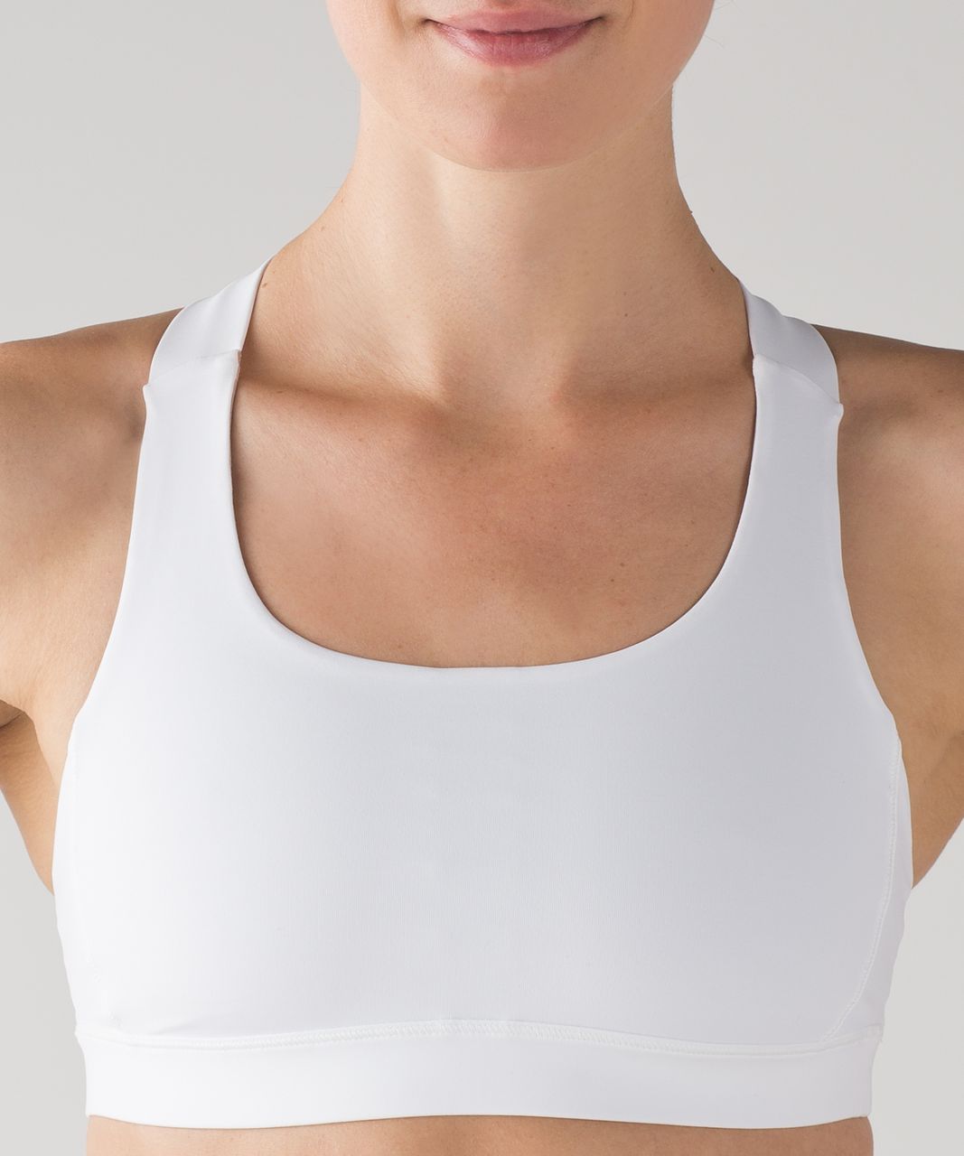 Lululemon Fast Lane Bra - White