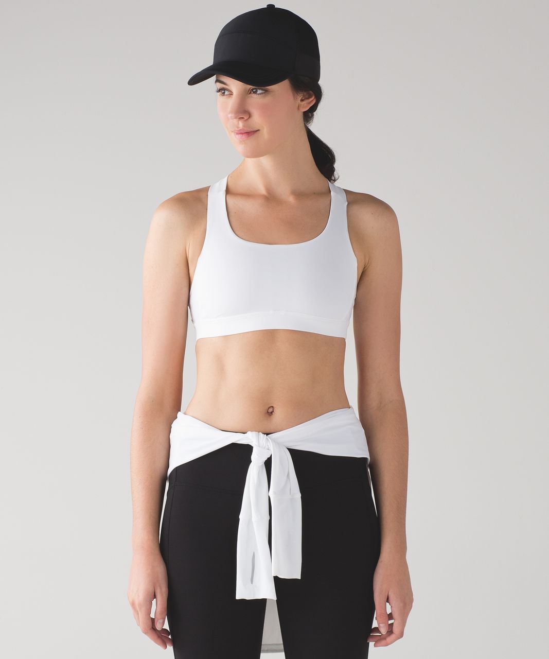 Lululemon Fast Lane Bra - White