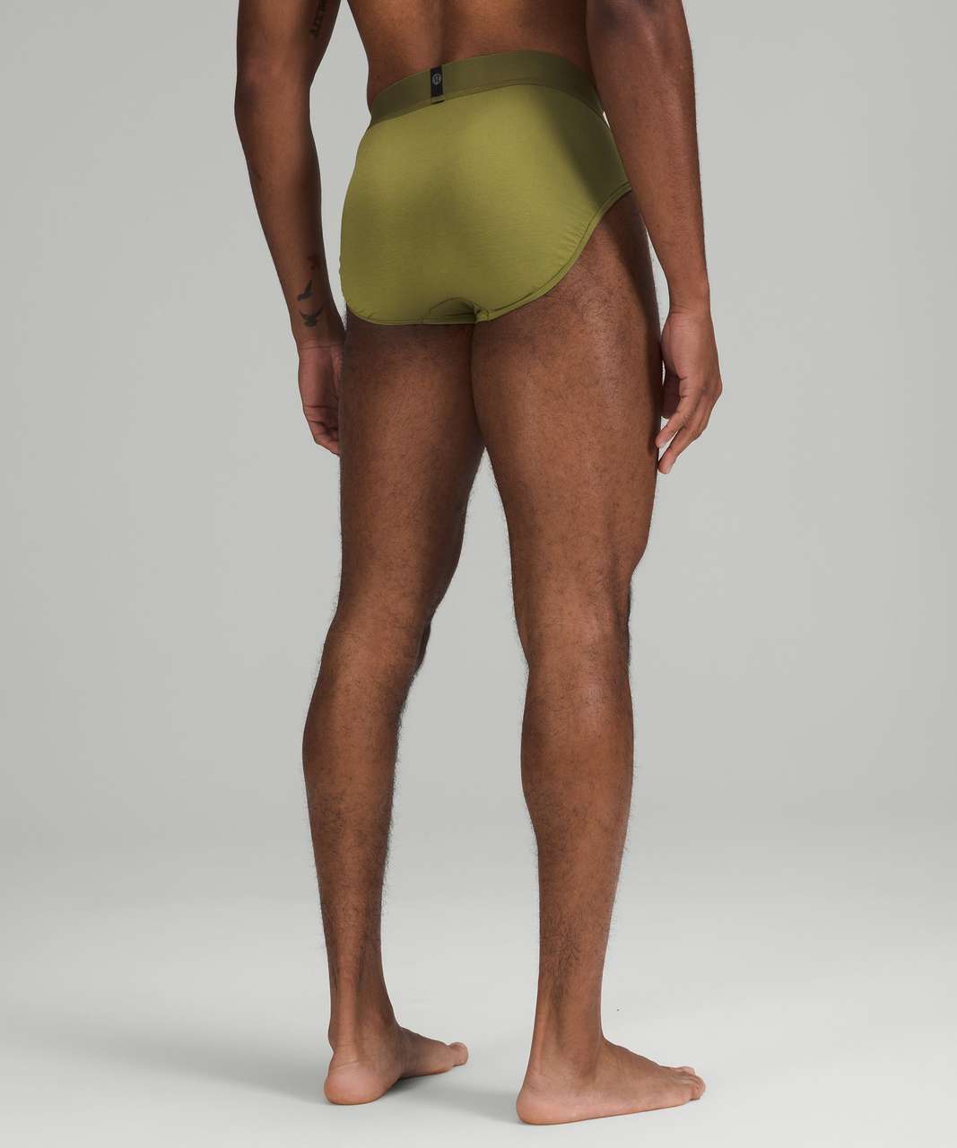 Lululemon Always In Motion Brief with Fly - Bronze Green