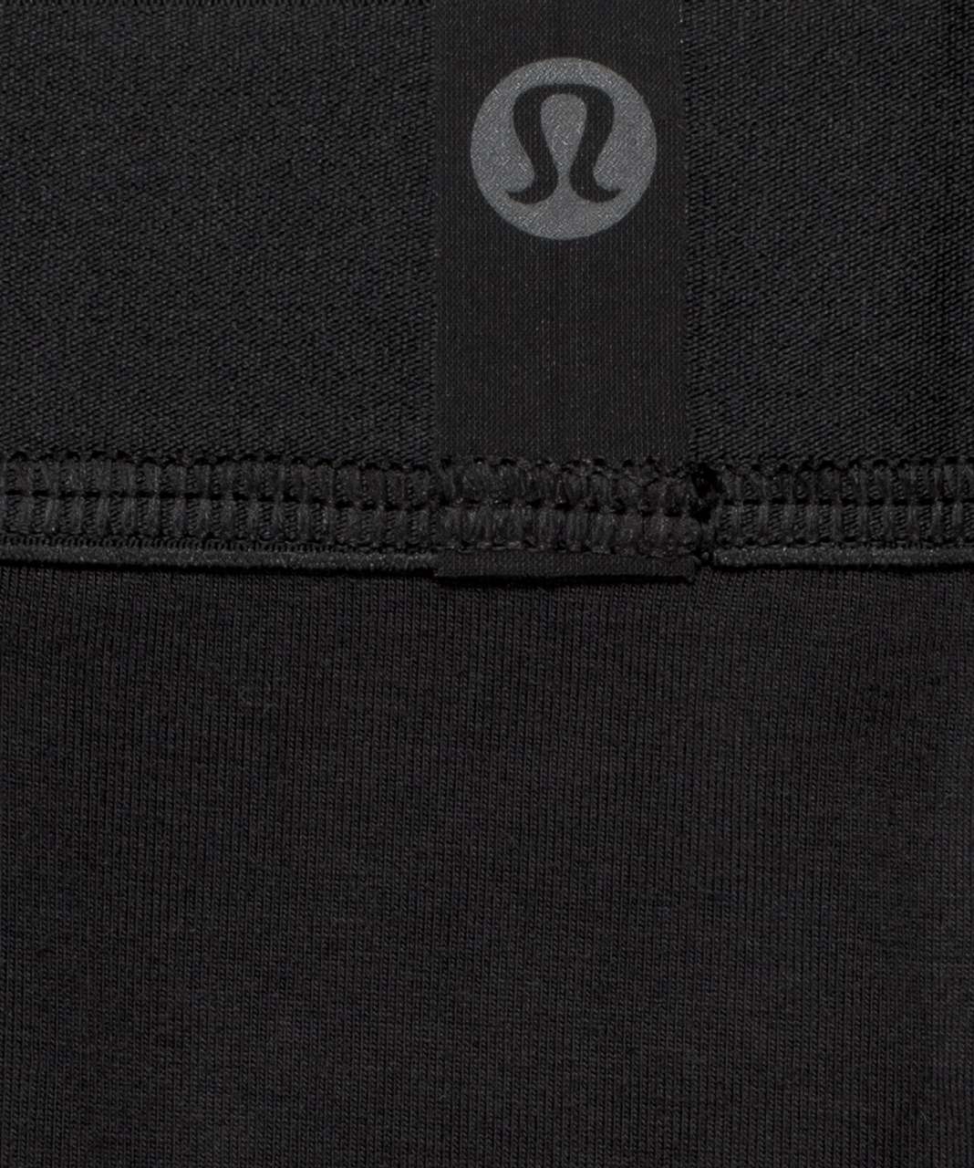 Lululemon Always In Motion Brief with Fly - Black