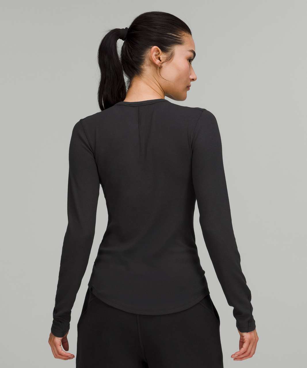 Lululemon Hold Tight Long Sleeve Shirt - Black