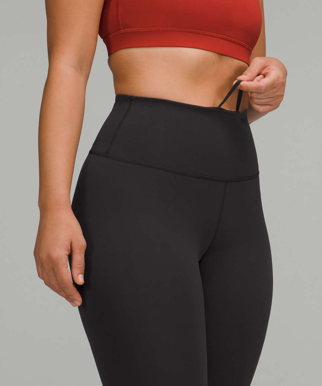 Lululemon Wunder Train Contour Fit High-Rise Crop 23" - Black