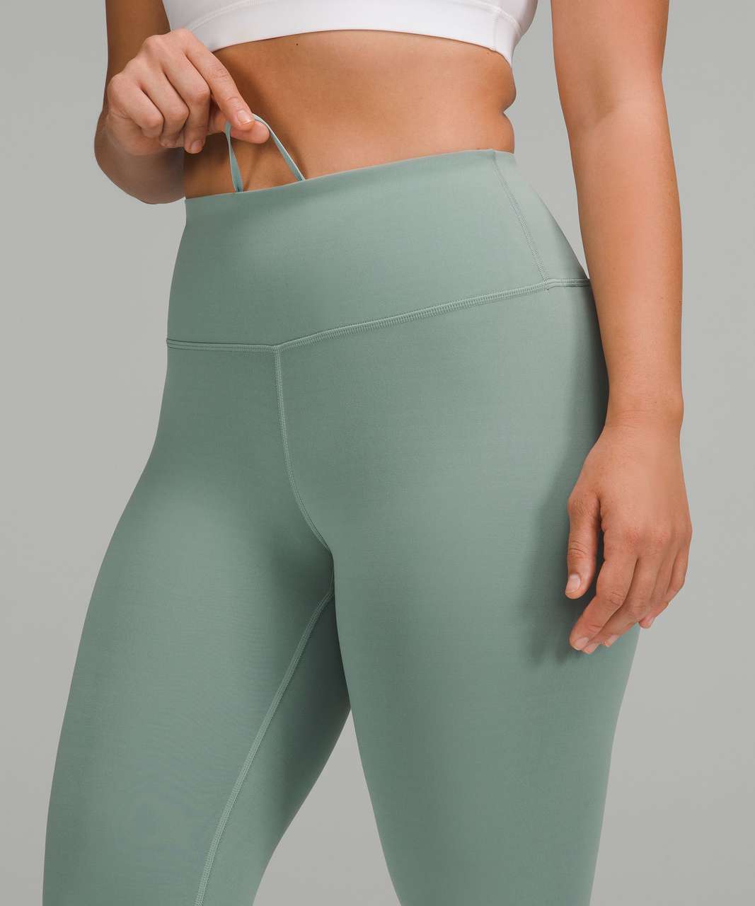 Lululemon Wunder Train Contour Fit High-Rise Crop 21 - Dark Oxide - lulu  fanatics