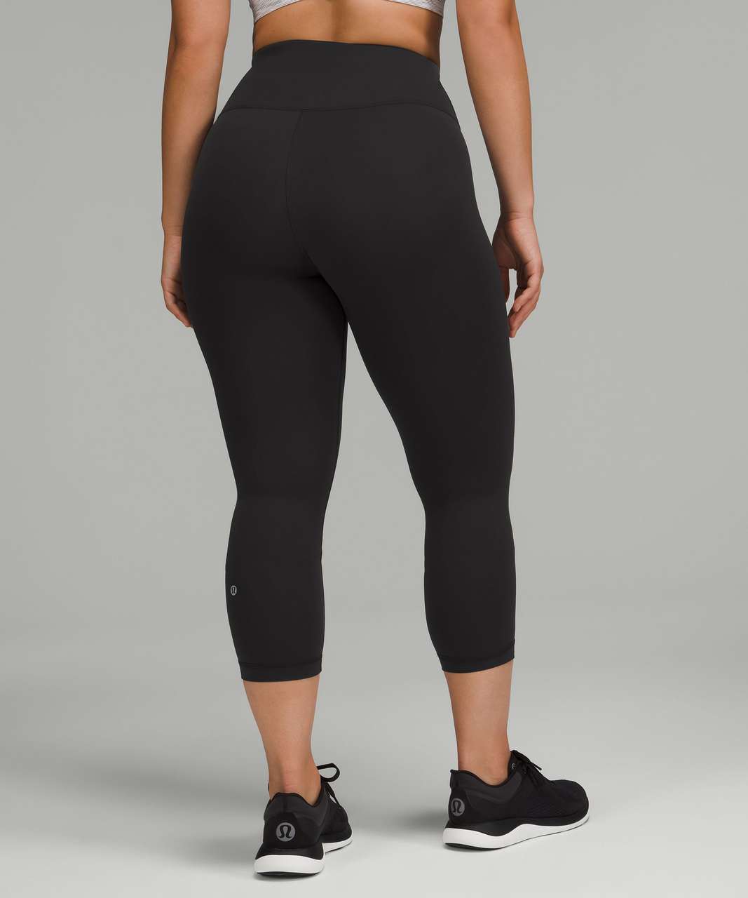 Lululemon Wunder Train Contour Fit High-rise Crop 21 - Black