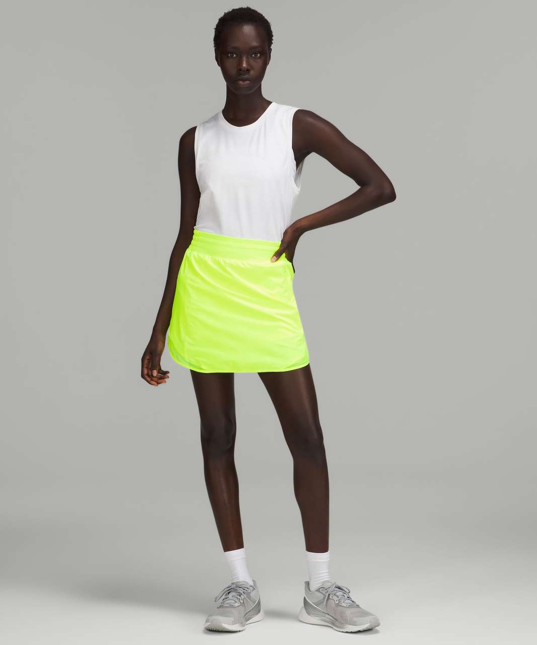 Lululemon Hotty Hot High-Rise Skirt *Long - Highlight Yellow