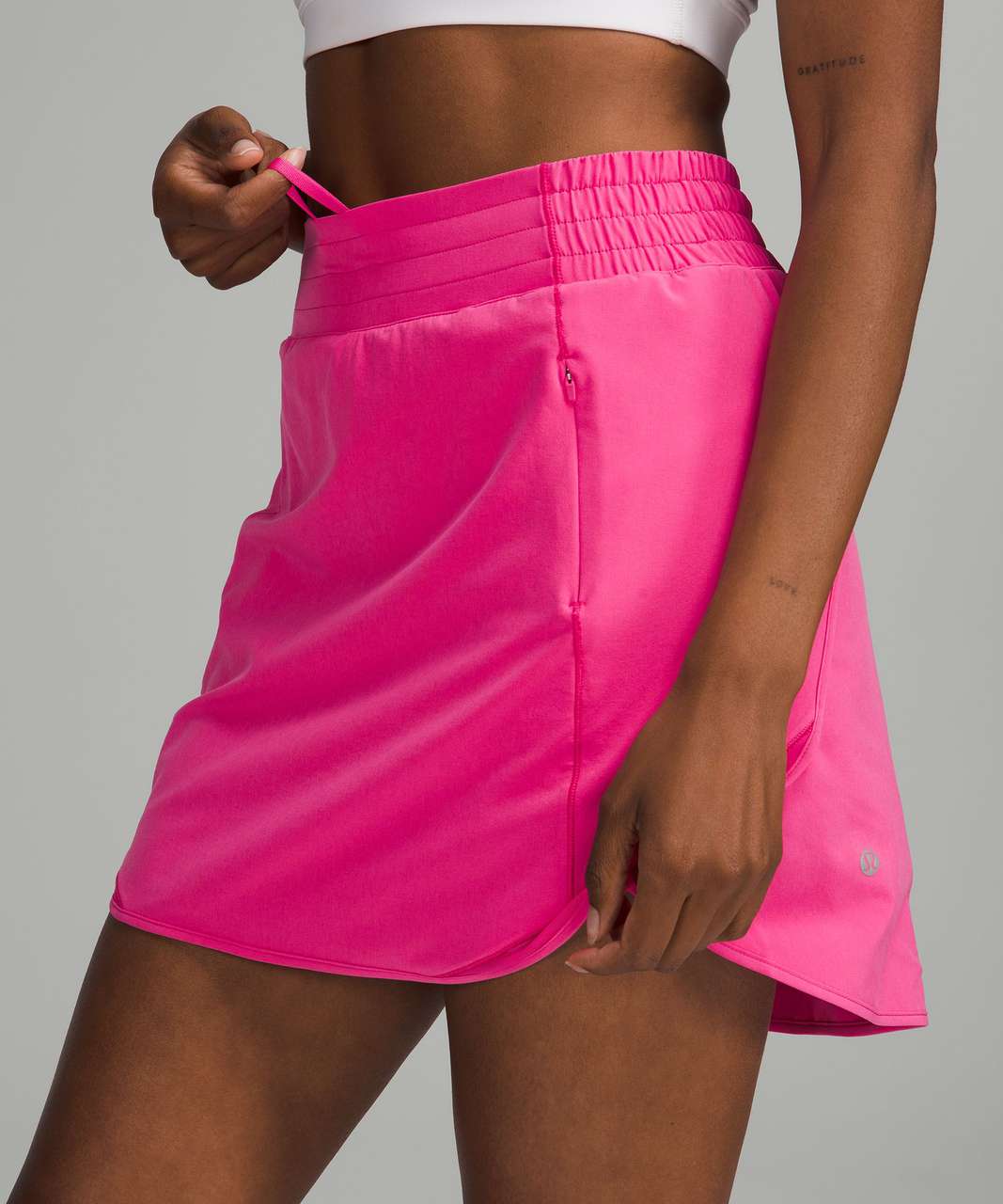 Lululemon Hotty Hot High-Rise Skirt *Long - Sonic Pink - lulu fanatics