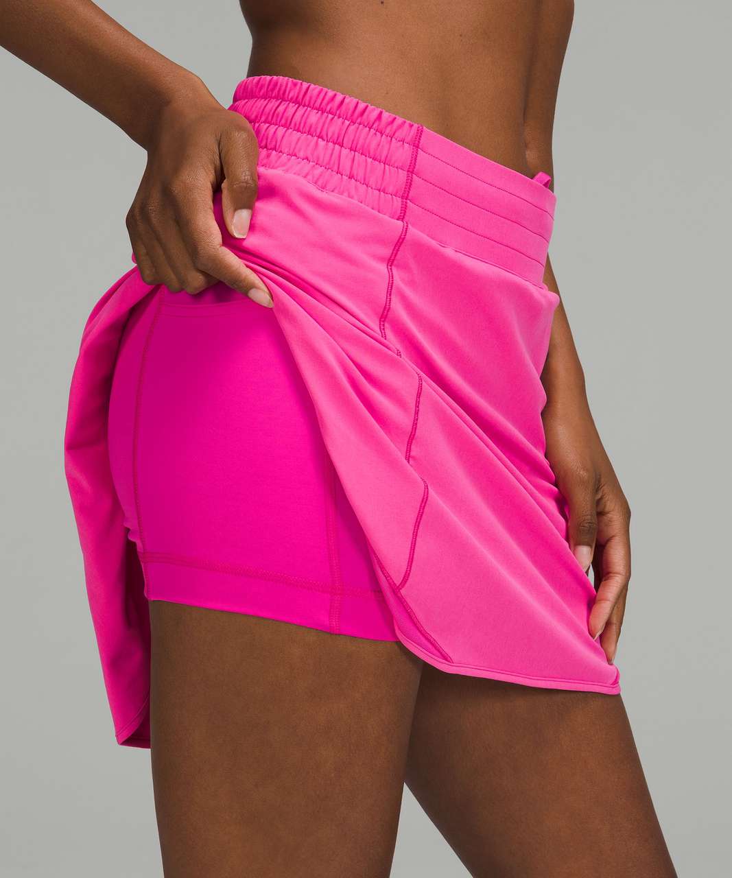 Lululemon Hotty Hot High-Rise Skirt *Long - Sonic Pink - lulu fanatics