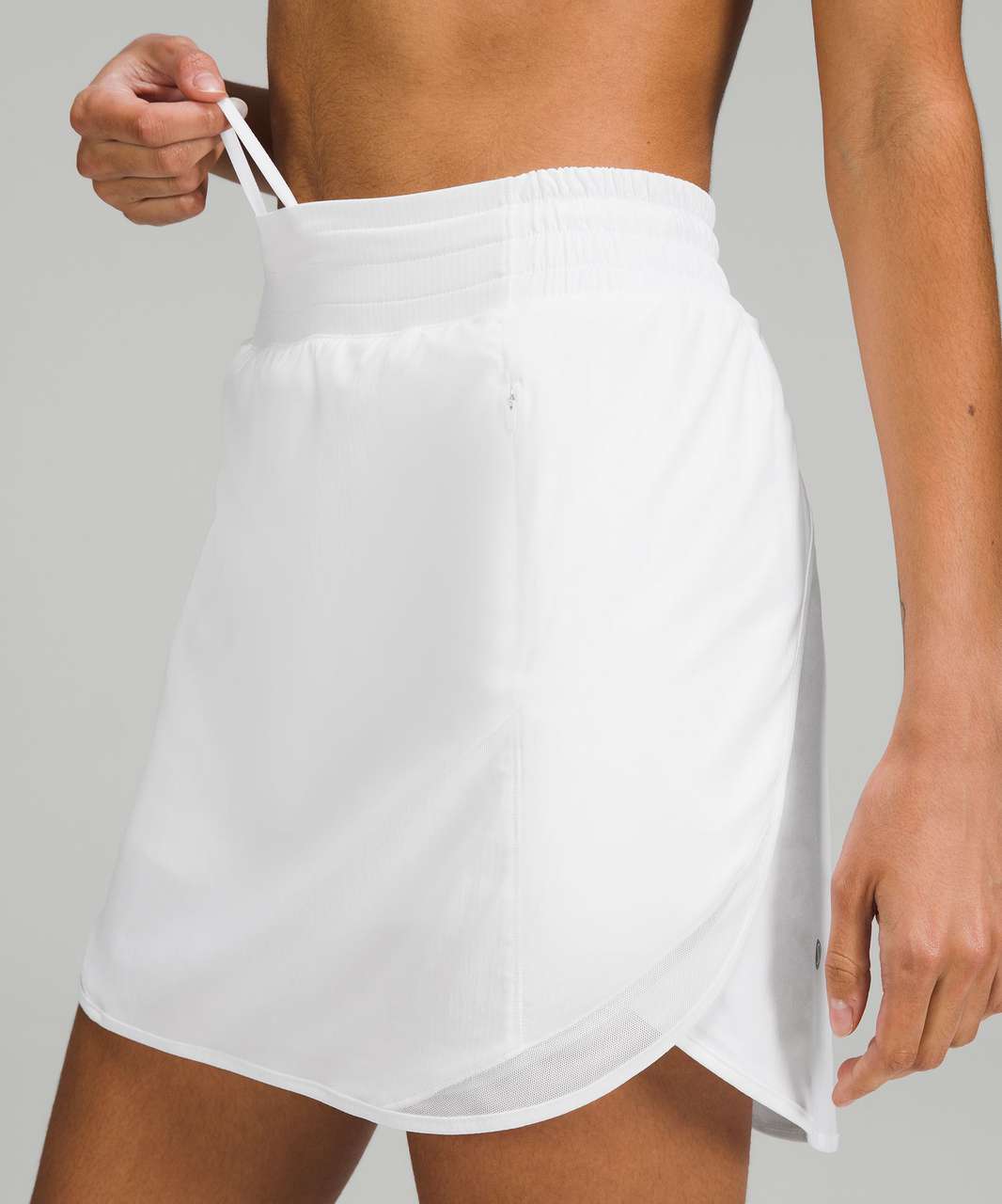 Lululemon Hotty Hot High-Rise Skirt *Long - White