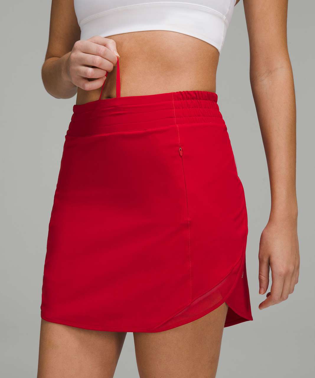 Lululemon Hotty Hot High-Rise Skirt *Long - Dark Red