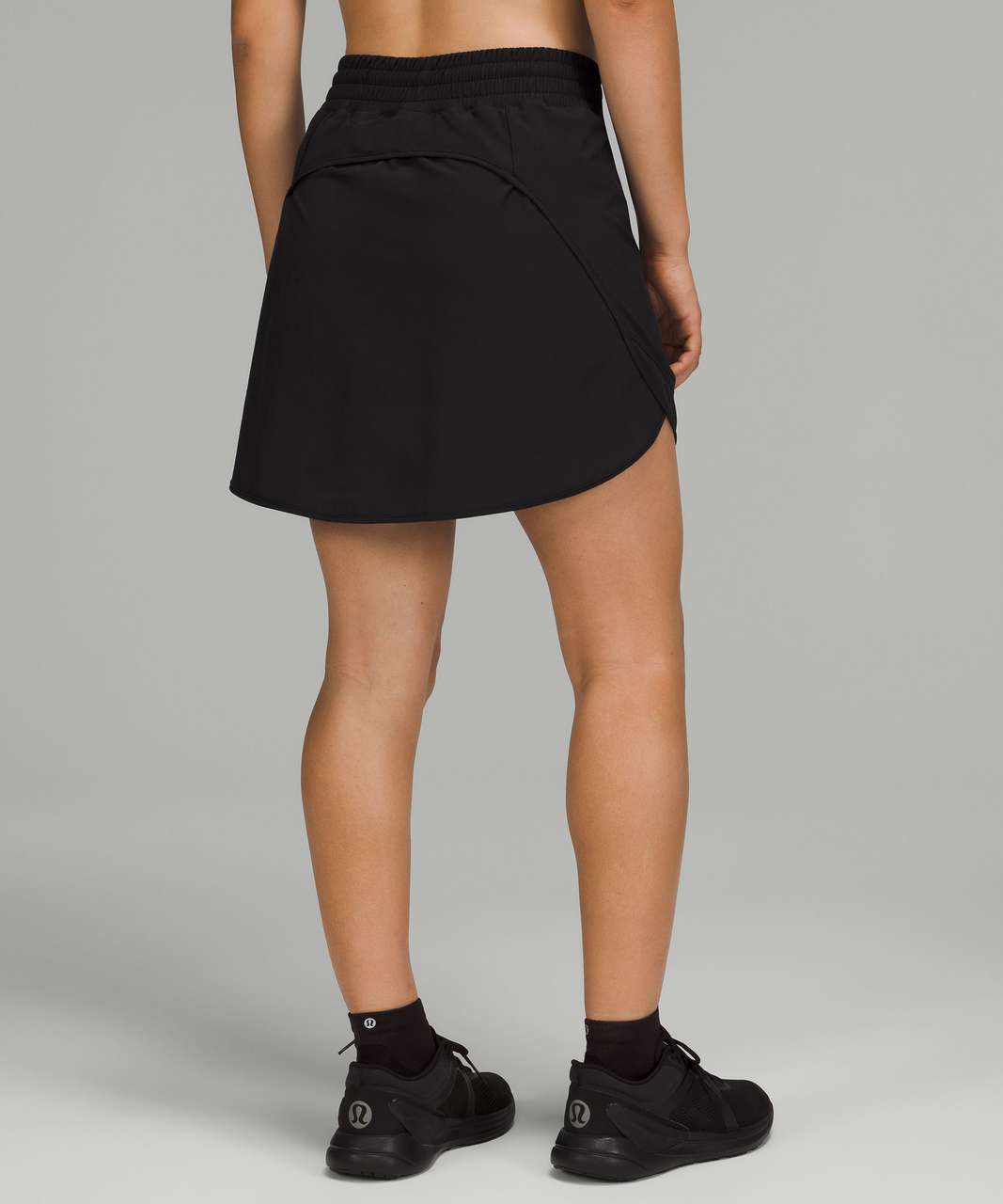 Lululemon Hotty Hot High-Rise Skirt *Long - Black - lulu fanatics