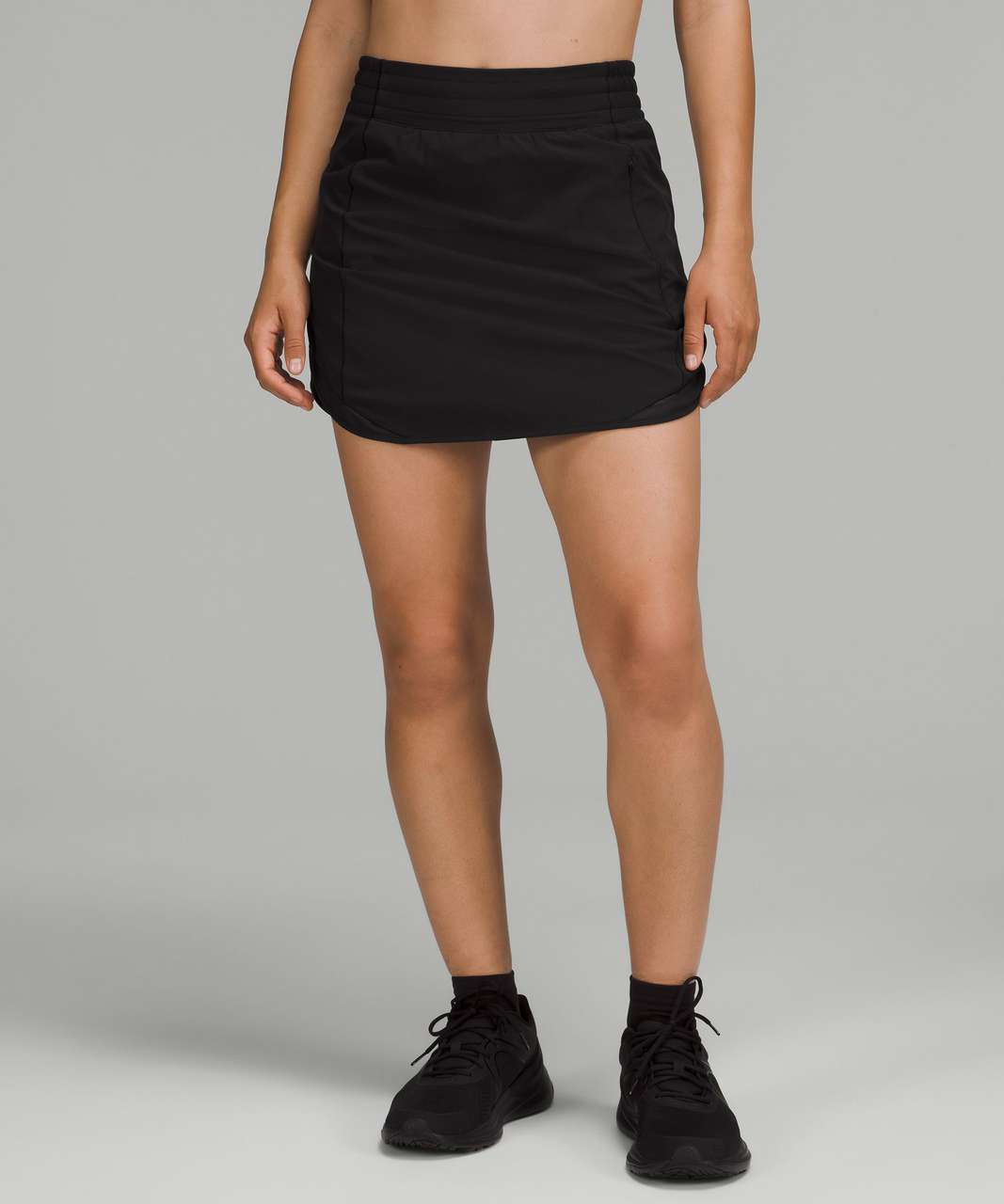 Lululemon Hotty Hot High-Rise Skirt *Long - Black - lulu fanatics