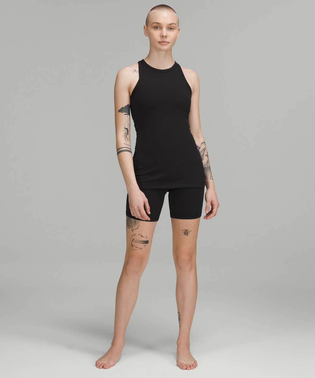 Lululemon Align Hip-Length Racerback Tank Top - Black