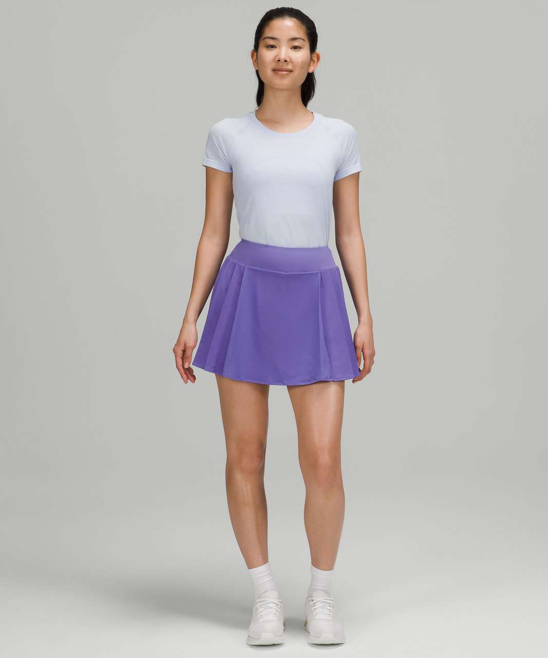 Lululemon Side-Pleat High-Rise Tennis Skirt - Charged Indigo