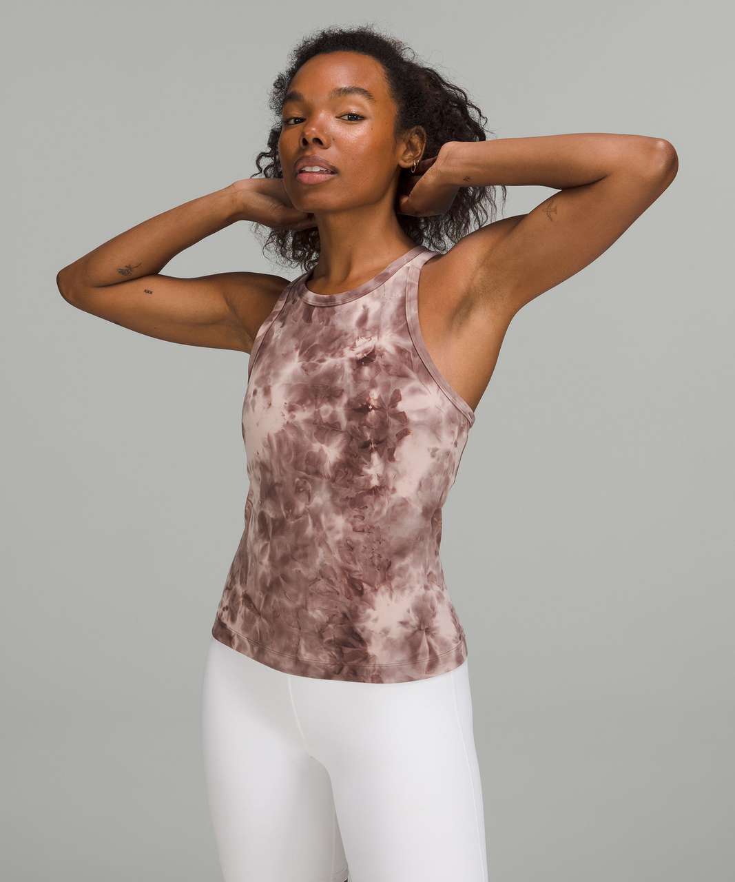 Lululemon Lululemon $68 Align Tank Top Diamond Dye Pink Mink Berry 8