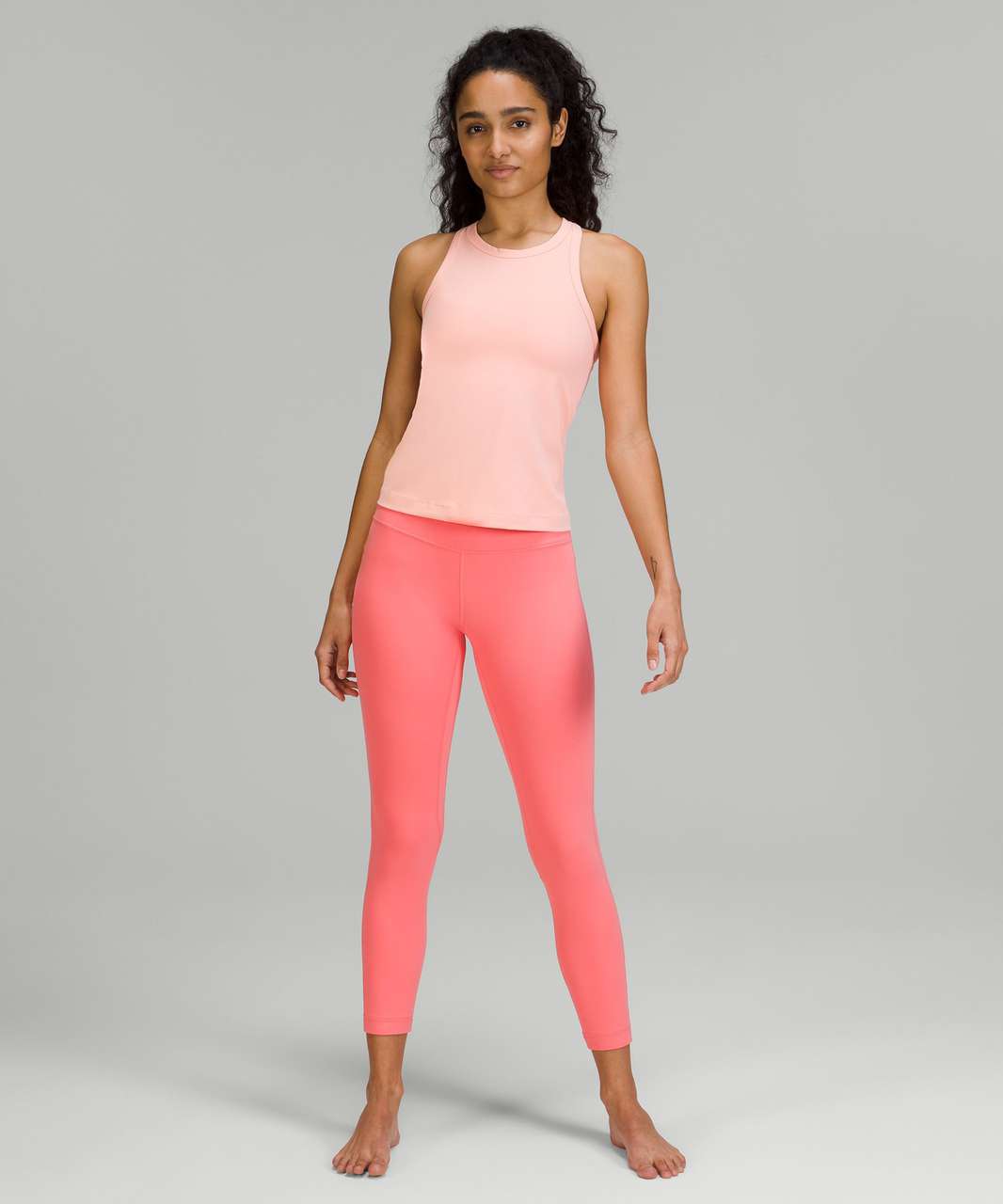 Lululemon Align Waist-Length Racerback Tank Top - Dew Pink - lulu