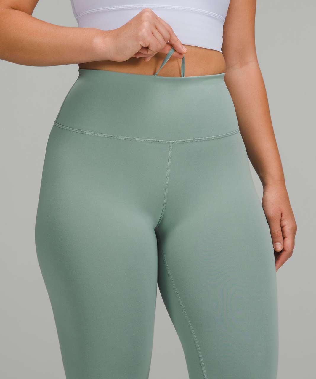 image trick finds] base pace 23 / wunder train contour fit 25 in smoked  spruce : r/lululemon