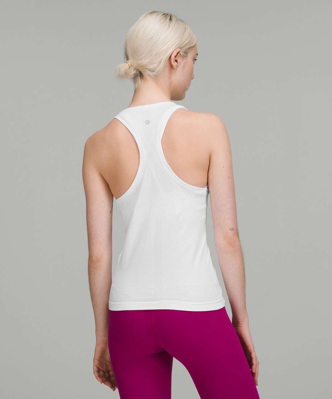 Lululemon Swiftly Tech High-Neck Tank Top 2.0 *Race Length - White / White (First Release)