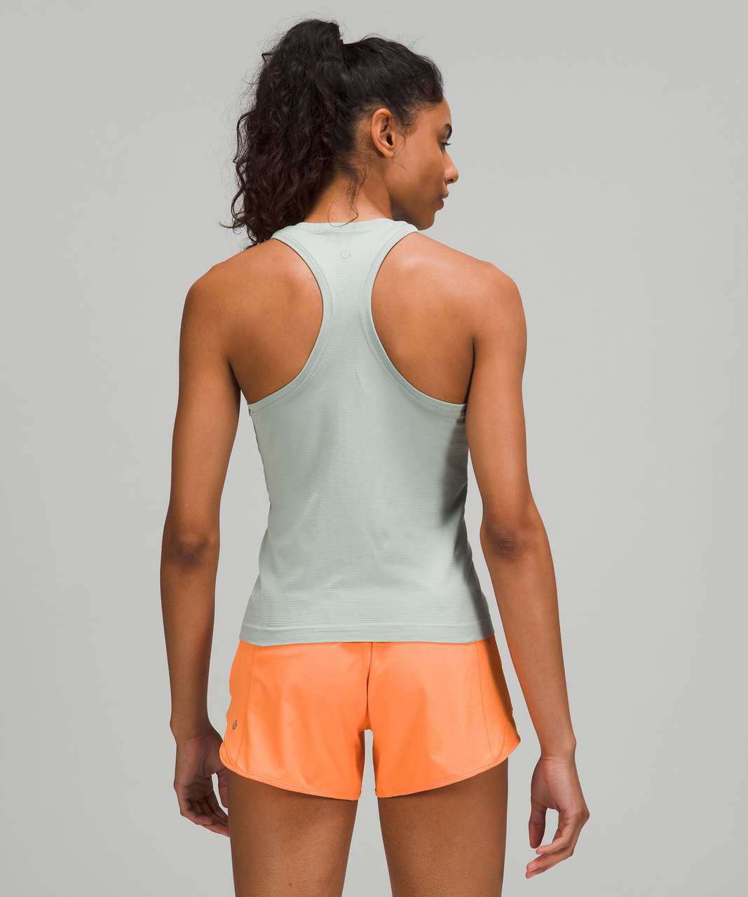 Lululemon Swiftly Tech High-Neck Tank Top 2.0 *Race Length - Silver Blue / Silver Blue