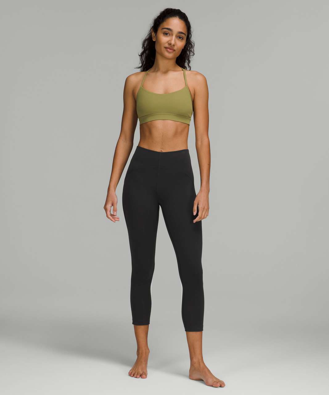 Lululemon InStill High-Rise Crop 23 - Black - lulu fanatics