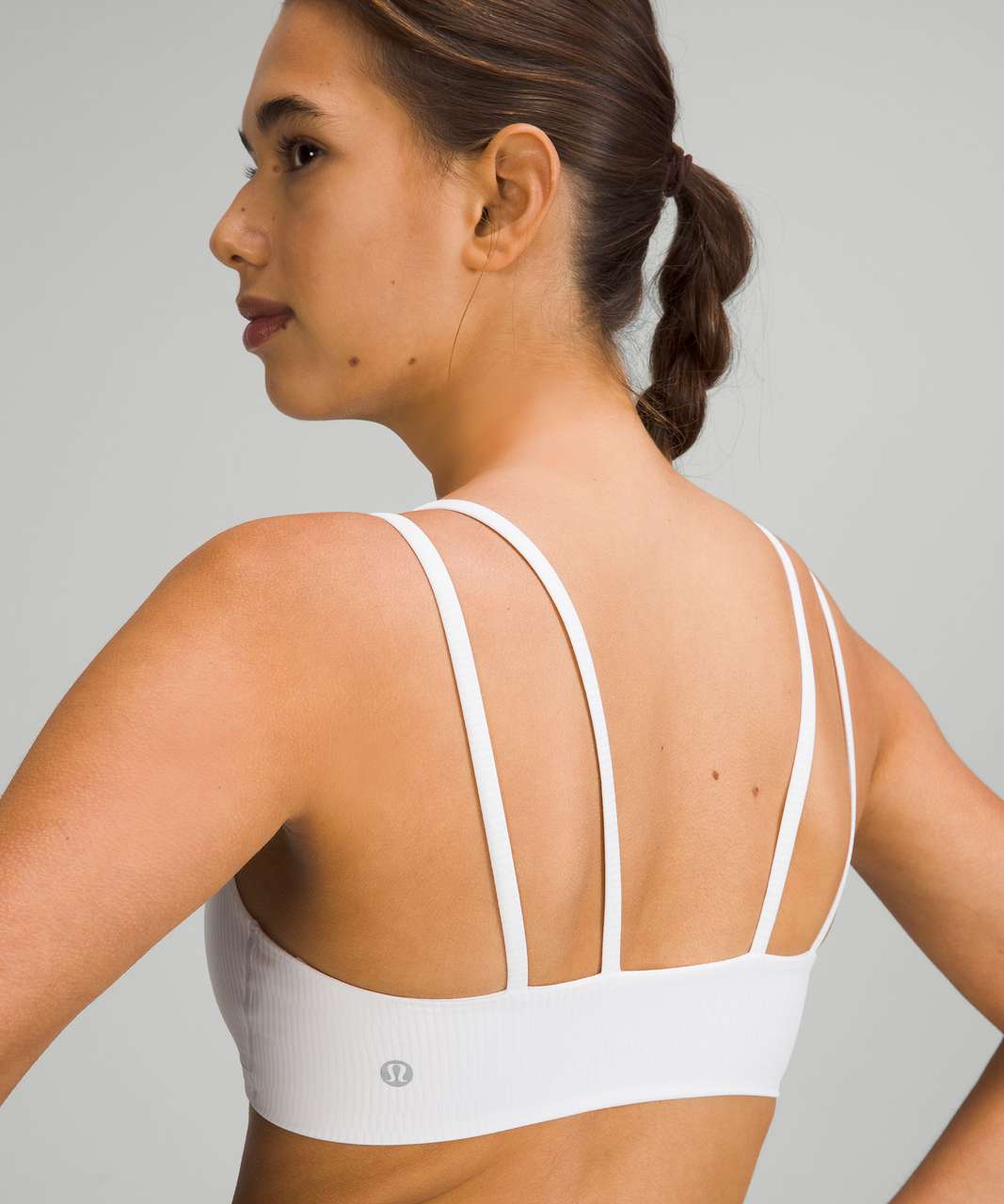 Lululemon Like a Cloud Ribbed Bra *Light Support, B/C Cup - White