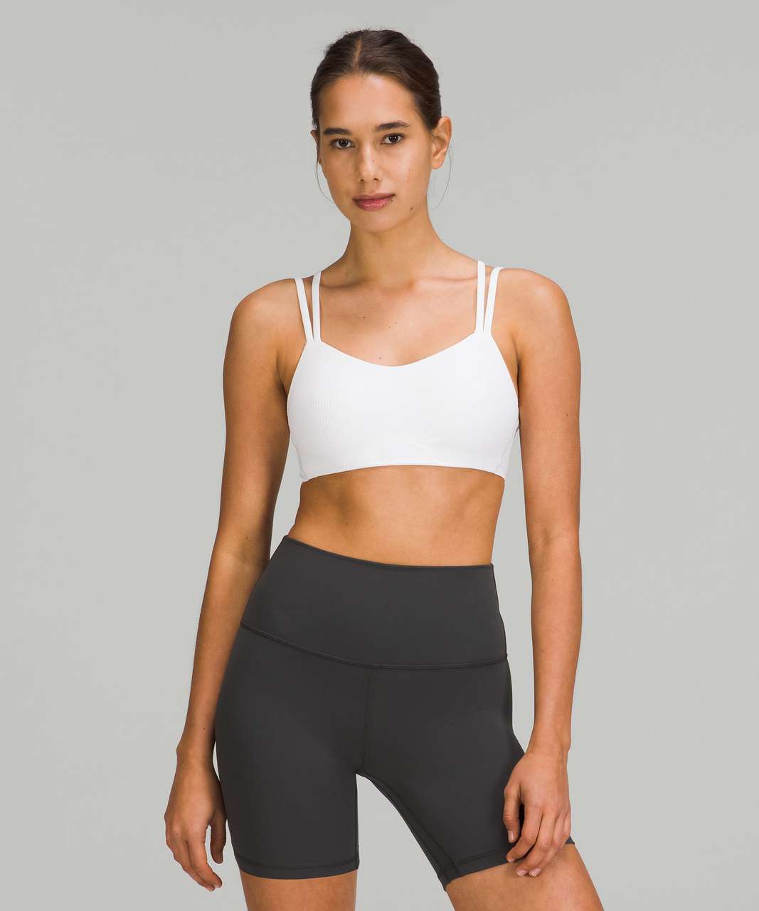 Lululemon Like a Cloud Ribbed Bra *Light Support, B/C Cup - White