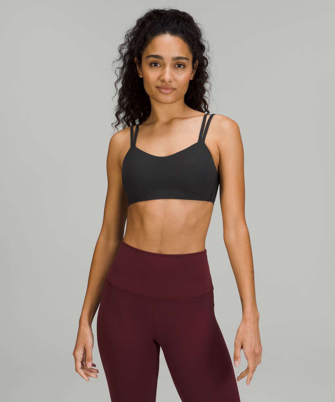 Lululemon Like a Cloud Ribbed Bra *Light Support, B/C Cup - Black - lulu  fanatics in 2023