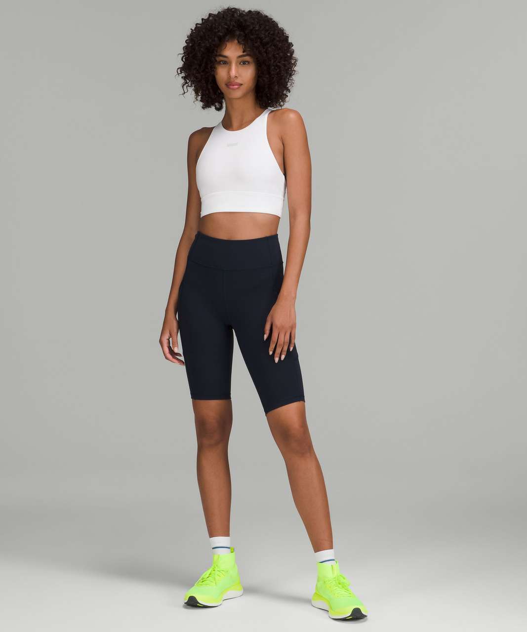 Lululemon Energy Bra High-Neck Longline Medium Support, B–D Cups - ShopStyle