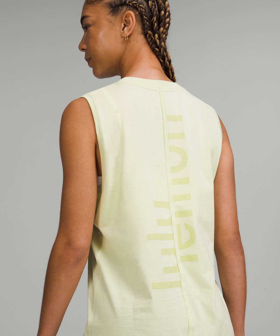 Lululemon All Yours Crop Tank - Crispin Green - lulu fanatics