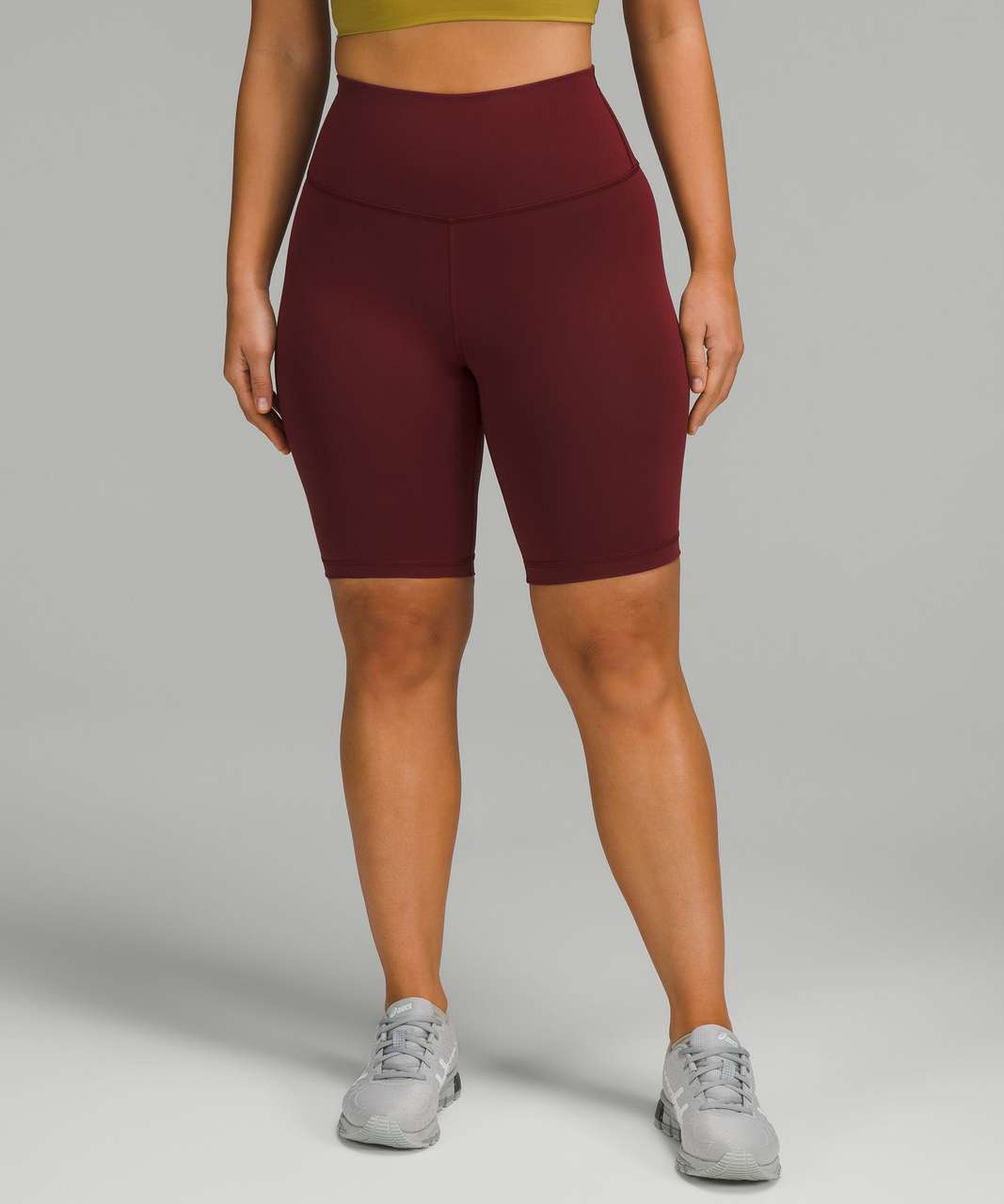 Lululemon Wunder Train Contour Fit High-Rise Short 8" - Red Merlot