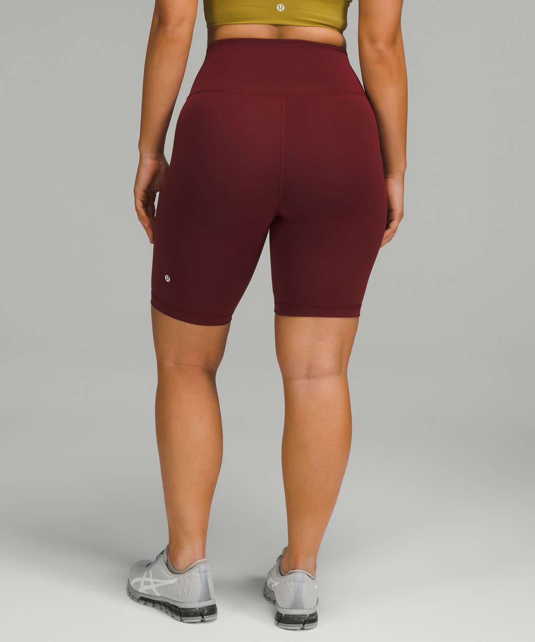 Lululemon Wunder Train Contour Fit High-Rise Short 8" - Red Merlot