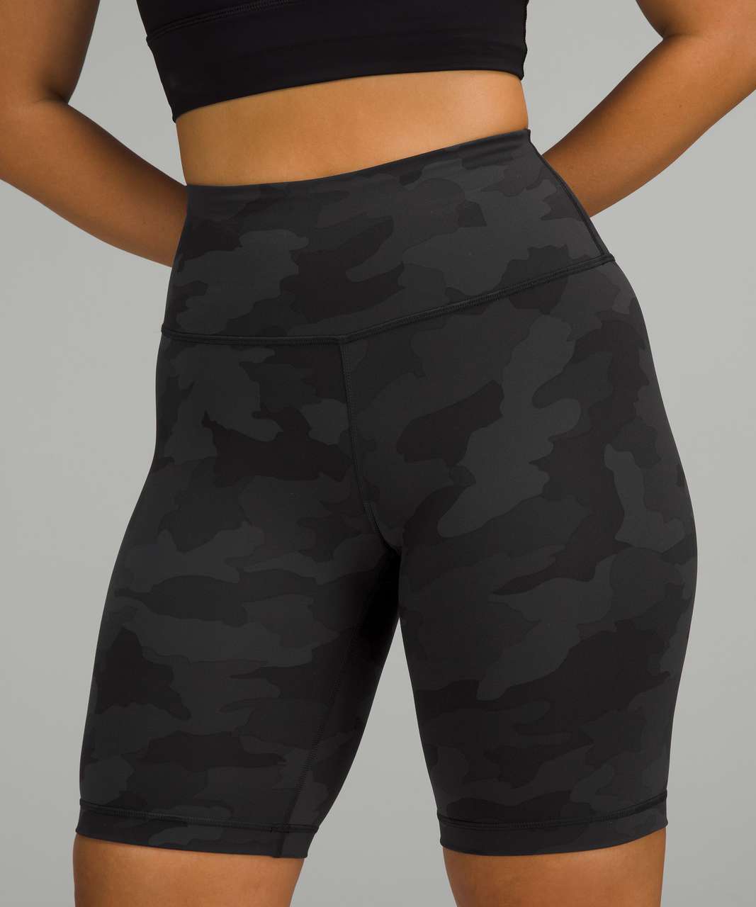 Lululemon Wunder Train High-Rise Short 4 - Heritage 365 Camo Deep Coal  Multi (First Release) - lulu fanatics