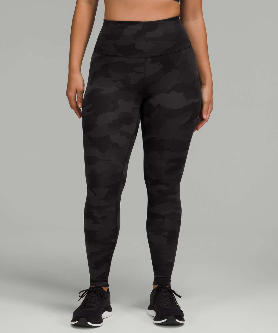 Lululemon Athletica Camo Black Leggings Size 4 - 46% off