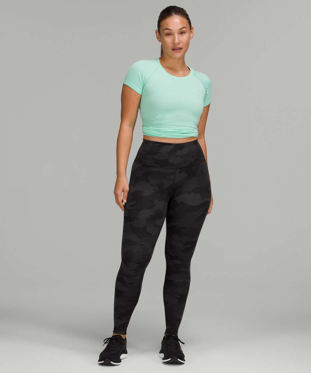 Lululemon Wunder Train Contour Fit High-Rise Tight 28 - Heritage 365 Camo  Deep Coal Multi - lulu fanatics