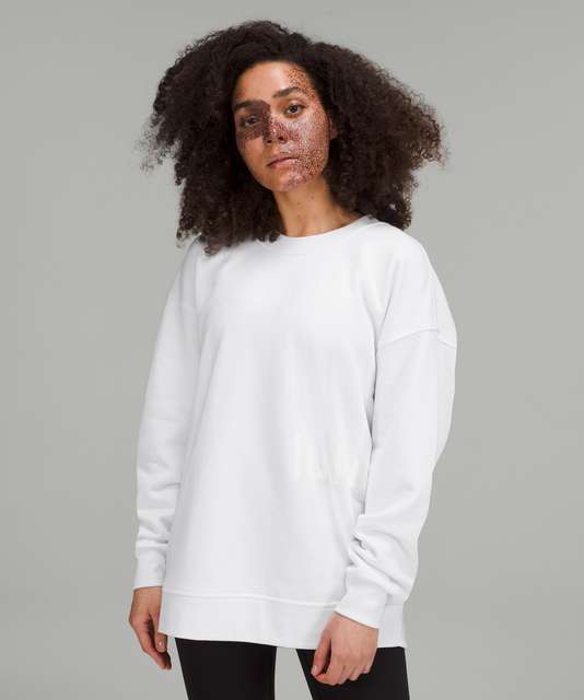 Lululemon Perfectly Oversized Crew - Smoked Spruce - lulu fanatics