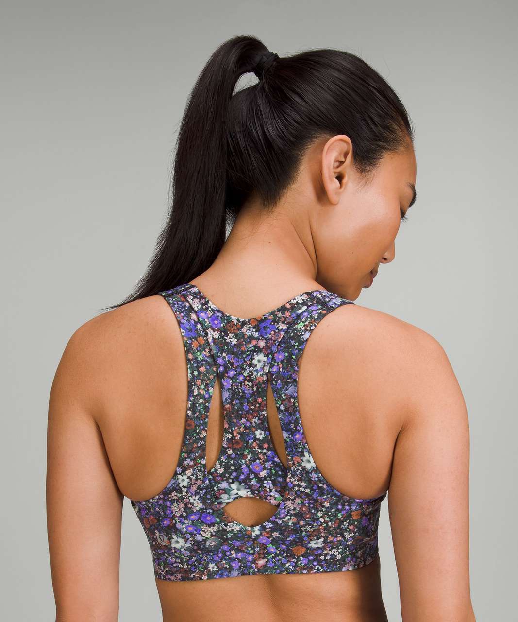 Lululemon Open Racerback Train Bra *Medium Support, B/C Cup - Flower Burst  Multi - lulu fanatics