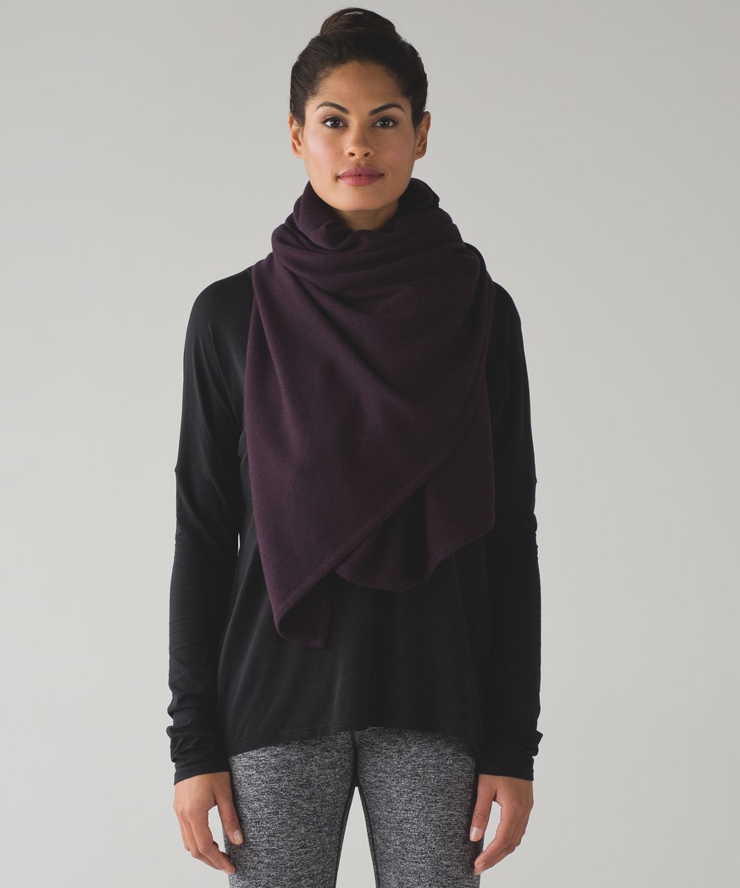 Lululemon Mantra Scarf - Black Cherry