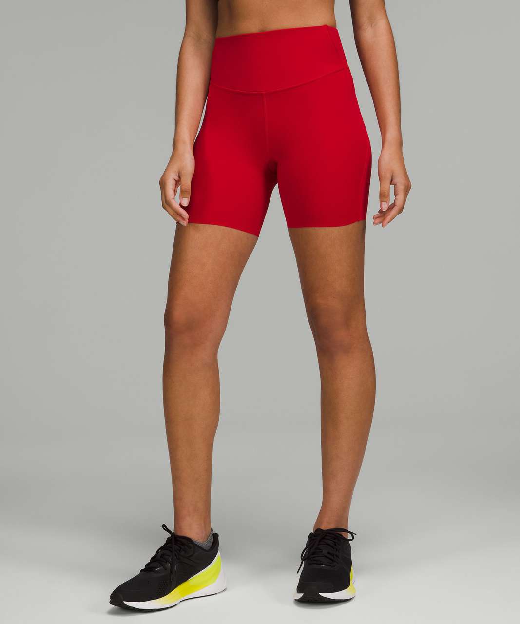 NWT LULULEMON Base Pace HR Short 8 Inseam DKRD Dark Red Size 12