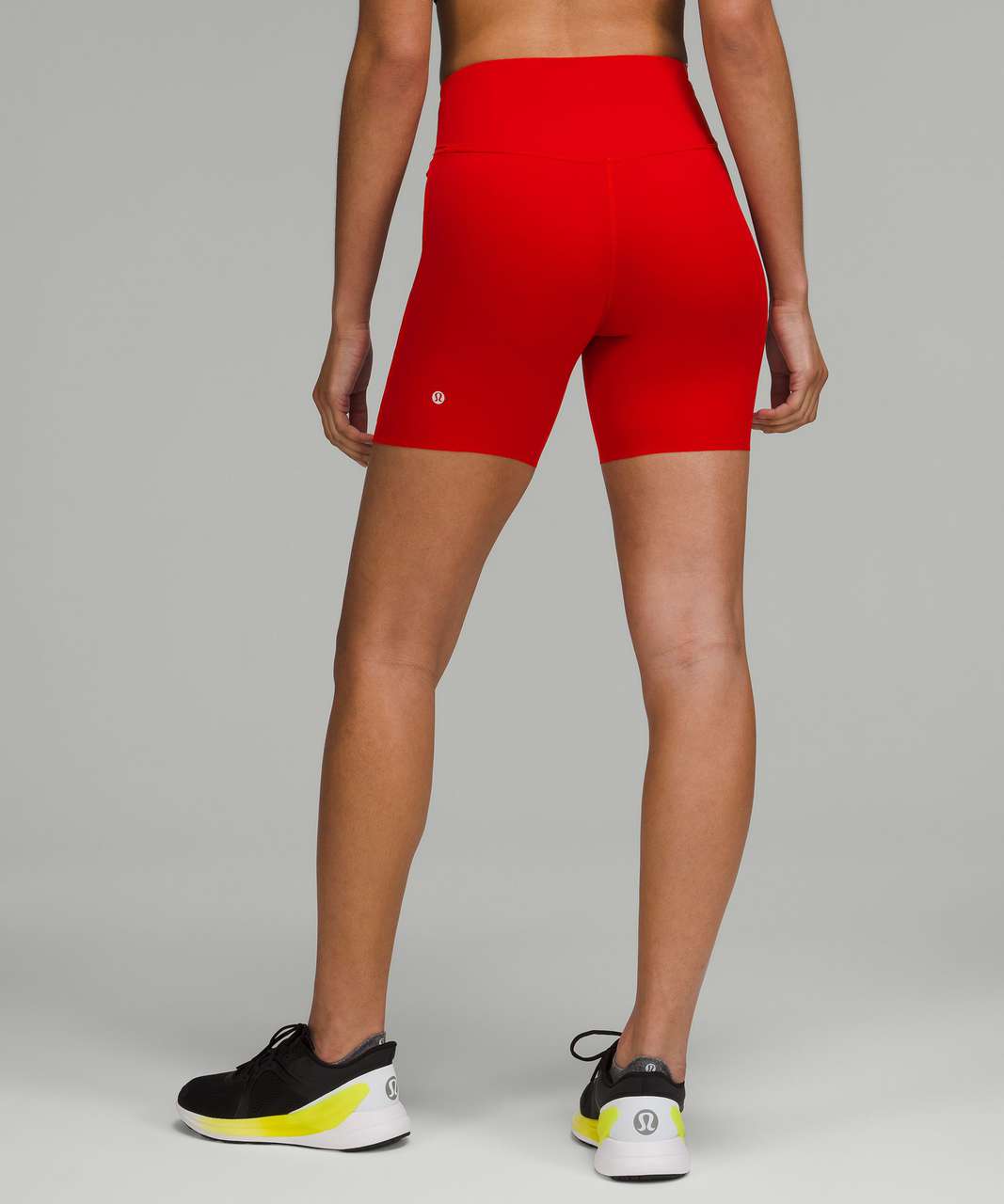 Lululemon Base Pace High-Rise Short 6" - Dark Red