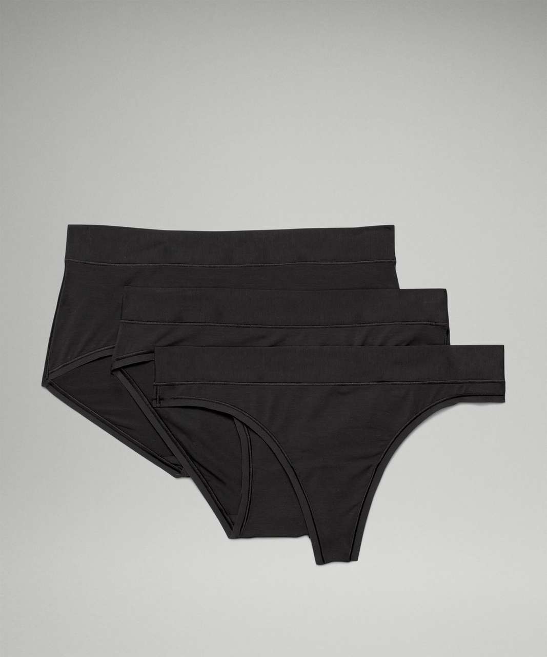 Lululemon UnderEase Multi-Silhouette Underwear - Black