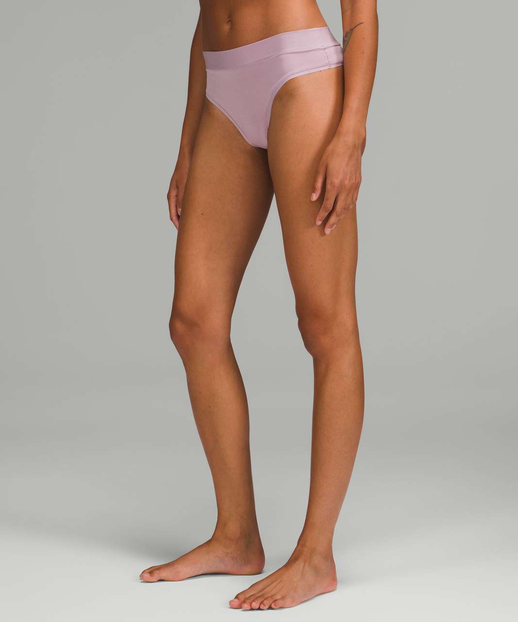 Lululemon athletica UnderEase Mid-Rise Thong Underwear *5 Pack, Women's